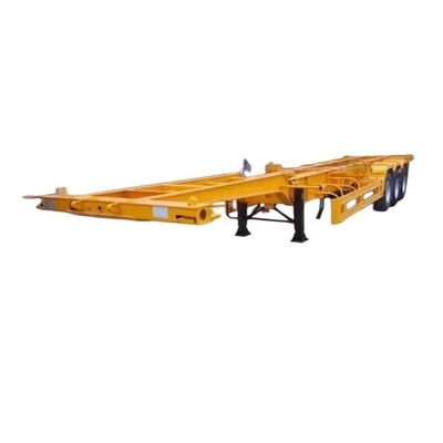 Servizio post-vendita 1 anno Chassis di container da 40 piedi Camione semirimorchio con asse Fuwa