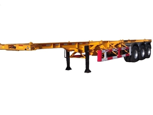 Servizio post-vendita 1 anno Chassis di container da 40 piedi Camione semirimorchio con asse Fuwa