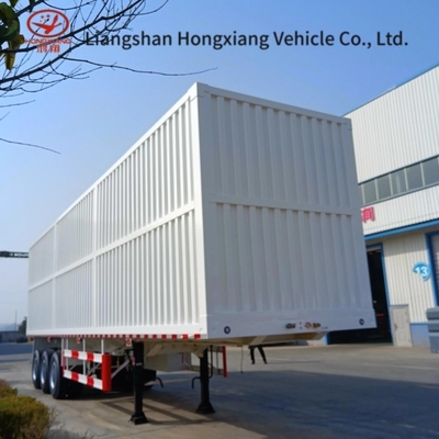 Servizio post-vendita di 1 anno 40ft Dry Wing Van Semi-Trailer con sospensione a molla