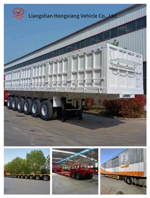 Servizio post-vendita di 1 anno 40ft Dry Wing Van Semi-Trailer con sospensione a molla