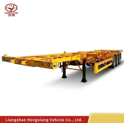 40ft 40 piedi scheletro/squeletro traino triasse estensibile camion rimorchi Container telaio semirimorchio