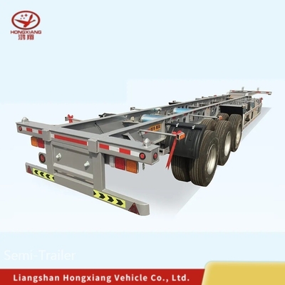 Colore personalizzabile Contenitore scheletrico Chassis Semi-remorco con sistema di immobilizzazione