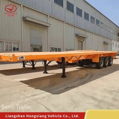 Semi-remolchio a 3 assi 40ft Container Skeleton Chassis per un facile carico e scarico