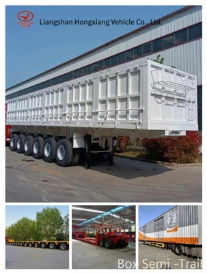 Sosposizione meccanica/aerea Apparecchi domestici Trasporto di merci Semi Box Van Trailer