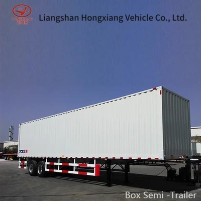 Camionette in acciaio con tenda laterale di carico Van Semi-Retrailer con capacità di personalizzazione