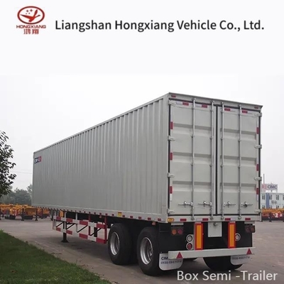 Camionette in acciaio con tenda laterale di carico Van Semi-Retrailer con capacità di personalizzazione