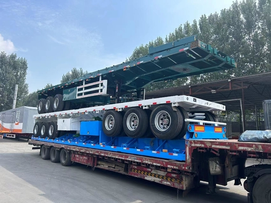 Sistemi di sospensione a braccio crociato per rimorchi a semirimorchio a pianta piatta per container EHL9400TPB