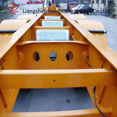 40FT Tri-Axle Container Skeleton Semitrailer Personalizzazione per il trasporto di container