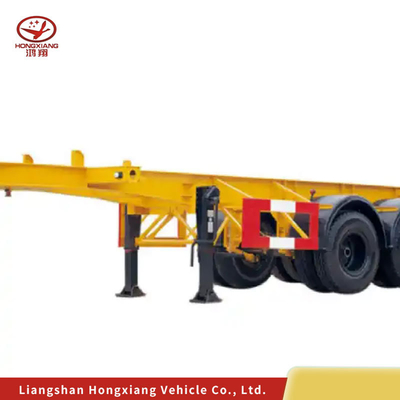 Colore Veicolo Master Container Trasporto rimorchio usato assi scheletrico semirimorchio