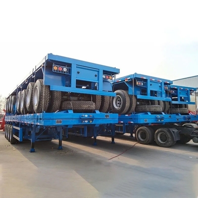 3 assi 20 FT 40 FT Container marino Flatbed Trailer Semi-trailer con personalizzazione