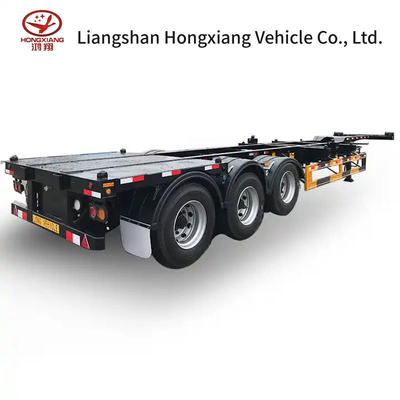 3 assi Scheletro Semirimorchio Container Trailer Soluzione avanzata di trasporto container