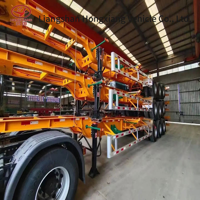 Semi-rimorchio a battistrada da 1820 mm tipo scheletrico con sistemi di sospensione multi-link