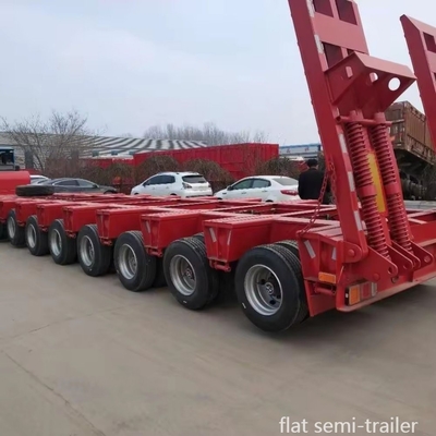 50 tonnellate rimorchio a ponte piatto 20FT 40FT 45FT 53 piedi contenitore telaio semirimorchio piatto