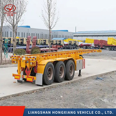 H-Star Skeleton semirimorchio container camion rimorchio con sistema di frenatura antiblocco ABS