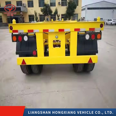 Semi-remolchi a contenitori a scheletro piatto La scelta migliore per il trasporto di container