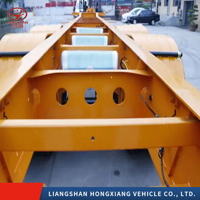 Tractor Trailers Container Chassis Skeleton Truck Semi-trailer con battistrada 1820mm
