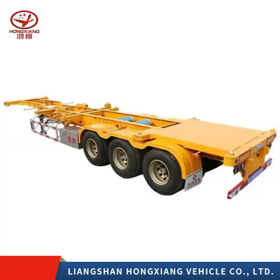 Tractor Trailers Container Chassis Skeleton Truck Semi-trailer con battistrada 1820mm