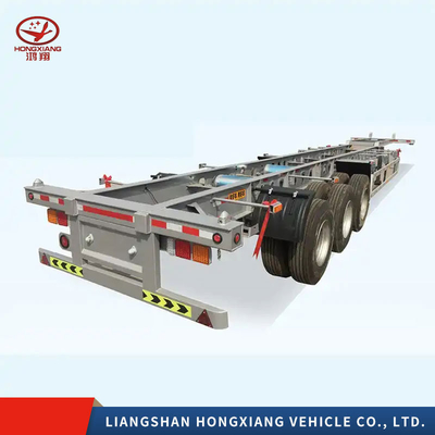 Tractor Trailers Container Chassis Skeleton Truck Semi-trailer con battistrada 1820mm