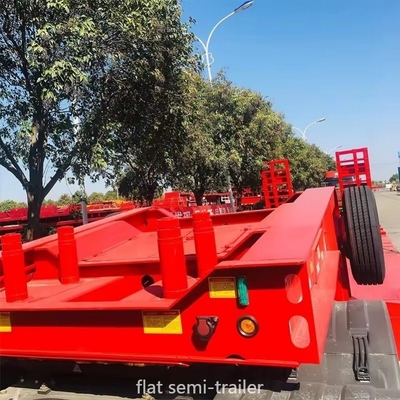 Container a tre assi a letto piatto di categoria leggera 40ft Semi-remolchio Disponibile