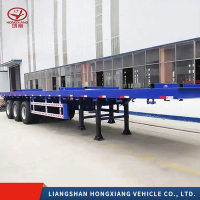 Shandong Container Semi-Retrailer Truck Semi-Retrailer Non Self-Dumping Grado medio