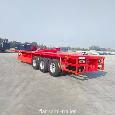 Non auto-dumping 40ft piattaforma piatta con 1 anno di servizio post-vendita