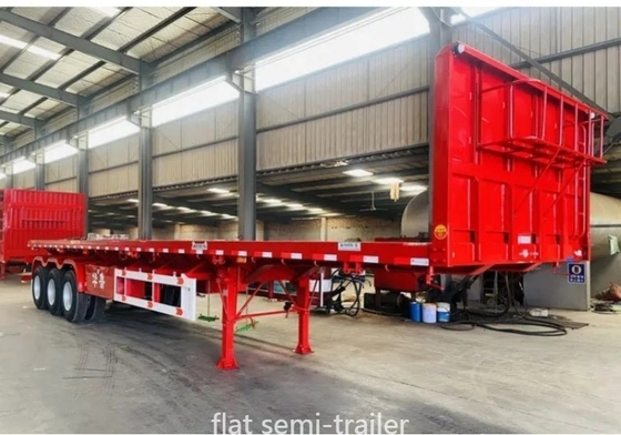 Non auto-dumping 40ft piattaforma piatta con 1 anno di servizio post-vendita