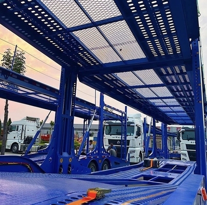 2 assi 80 tonnellate Autotrasporto Camione Middot Relè per il trasporto di acciaio pesante