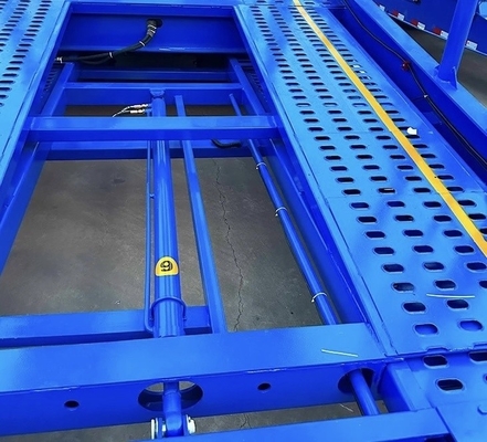 2 assi 80 tonnellate Autotrasporto Camione Middot Relè per il trasporto di acciaio pesante