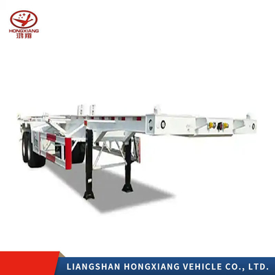 Container autocaricamento rimorchio camion per 5,5 tonnellate di capacità scheletrico Container Side Lift