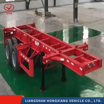 Container autocaricamento rimorchio camion per 5,5 tonnellate di capacità scheletrico Container Side Lift