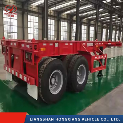 Container autocaricamento rimorchio camion per 5,5 tonnellate di capacità scheletrico Container Side Lift