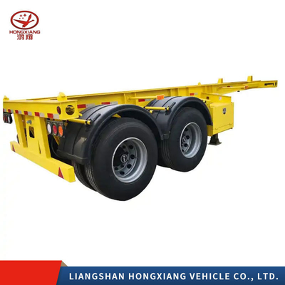 Container autocaricamento rimorchio camion per 5,5 tonnellate di capacità scheletrico Container Side Lift