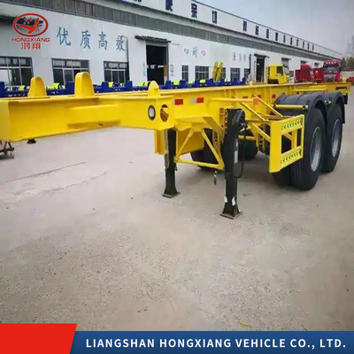 Container autocaricamento rimorchio camion per 5,5 tonnellate di capacità scheletrico Container Side Lift
