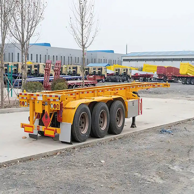 Container Scheletro Chassis Container Truck Semi-trailer con servizio post-vendita di 1 anno