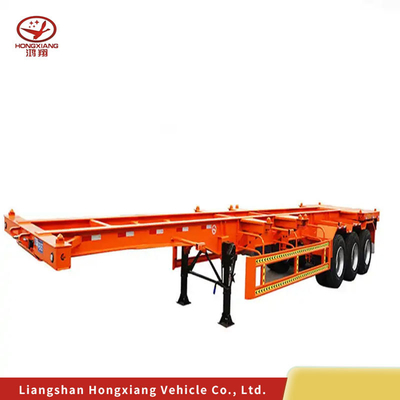Autodumping 3 assi Evergrow Scheletro semirimorchio Trasporto merci Container trasportatore