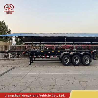 Contenitore di recinzione di scheletro Carrier Dump Semi-trailer Truck Semi-trailer in colore